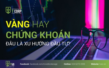  VÀNG HAY CHỨNG KHOÁN – ĐÂU LÀ XU HƯỚNG ĐẦU TƯ?